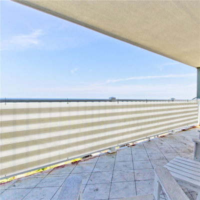 180gsm van de het Balkonprivacy van de zonbescherming het Intrekbare Scherm 75x600cm 90x500cm
