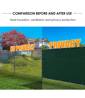 150gsm Mesh Privacy Screen For Deck-Windscherm van het Portiek het Openluchtbalkon