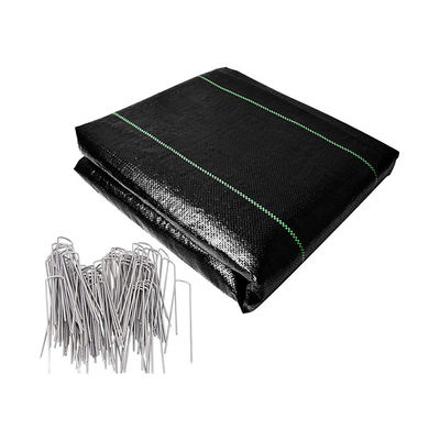 100% de Controle Bestand Mat Plastic Mulch Layer Wear van het polypropyleenonkruid