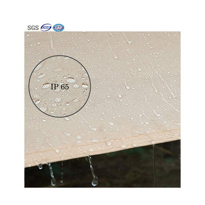 Zeil van de de Zonschaduw van de driehoeks paste het Openluchtwind Waterdichte Uv Bestand aan